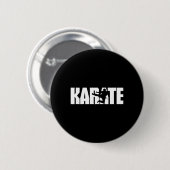 Karate Ronde Button 5,7 Cm (Voorkant /achterkant)