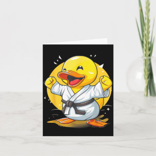 Karate Rubber Eend Dier Mma Taekwondo Jiu-Jitsu Kaart