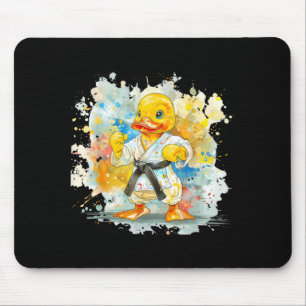 Karate Rubber Eend Motief Taekwondo Jiu-Jitsu MMA Muismat