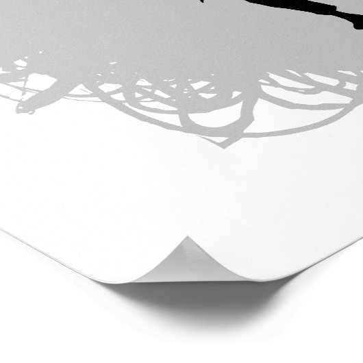 Karate Scribble Style Poster (Hoek)