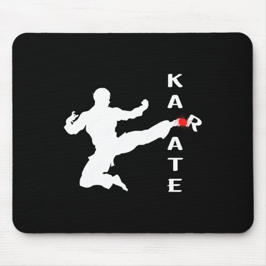 Karate Shirt Muismat (Voorkant)