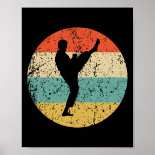 Karate Shirt - Retro Martial Arts Poster