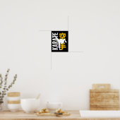 Karate Shirten Martial Arts - Meisjes Poster (Keuken)