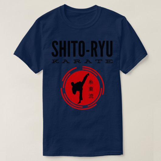 Karate ShitoRyu Martial Arts Japans T-shirt (Design voorkant)