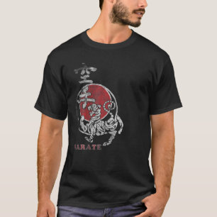 Karate Shotokan  Tiger Martial Arts Kanji B T-shirt