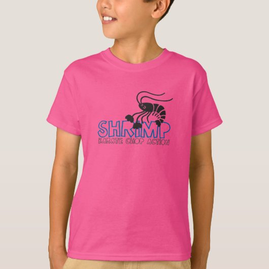 Karate Shrimp T-shirt (Voorkant)