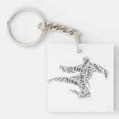 Karate Sleutelhanger (Voorkant)