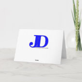 Karate Snowmen Wenskaart Feestdagen Kaart (Achterkant)