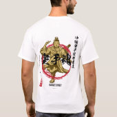 Karate Spirit Goju Busaganashi (licht) T-shirt (Achterkant)