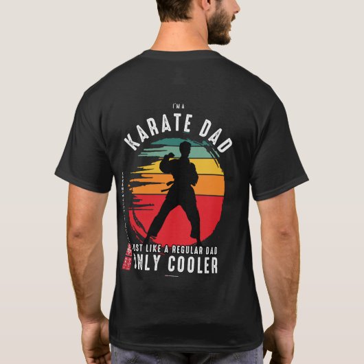 Karate Spirit: Karate Pap T-shirt (Achterkant)