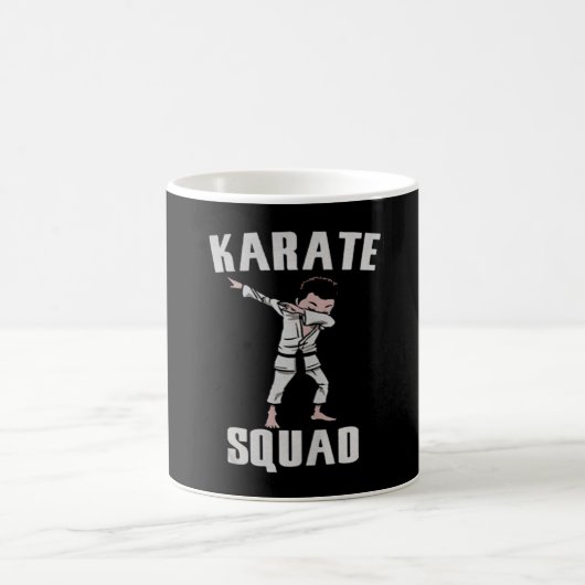 Karate Squad Dabbing Boy Funny Dab Gift Koffiemok (Center)
