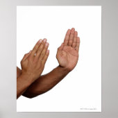 Karate Stance 2 Poster (Voorkant)