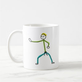Karate Stickman Koffiemok