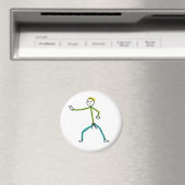 Karate Stickman Magneet (Insitu (Vaatwasser))