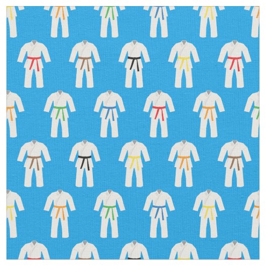 Karate Suits Martial Arts Patroon Stof (Close Up)