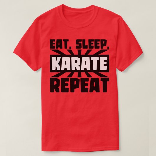 Karate T-shirt (Design voorkant)