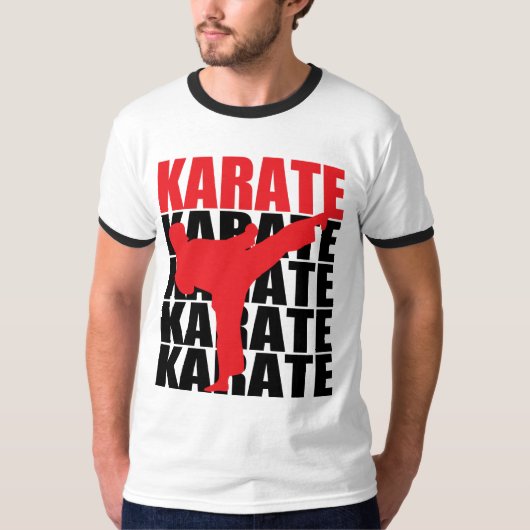 Karate T-shirt (Voorkant)