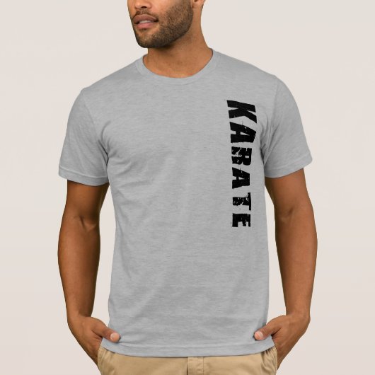 Karate T-shirt (Voorkant)