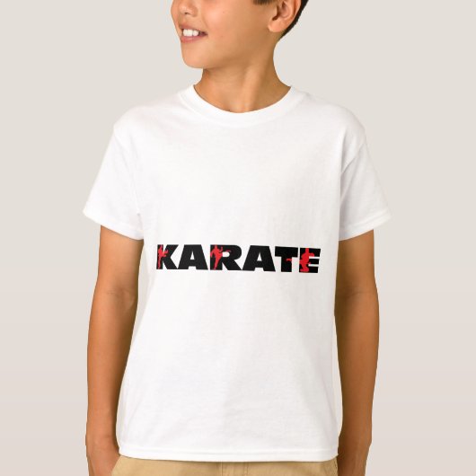 Karate T-shirt (Voorkant)