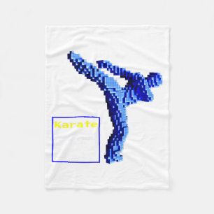 Karate T-shirt_1 Fleece Deken