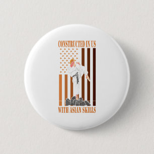 Karate T-shirt_2 Ronde Button 5,7 Cm
