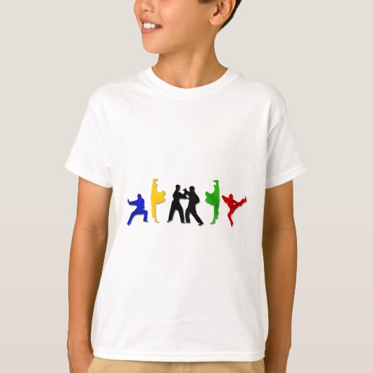 Karate Taekwando MMA Martial Arts Mannen Athlete T-shirt (Voorkant)