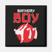 Karate Taekwondo 11 Years Old Birthday Martial Art Magneet (Voorkant)