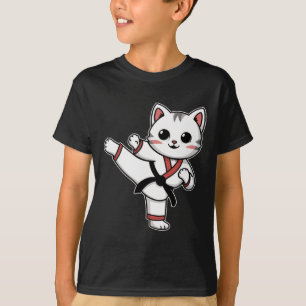 Karate Taekwondo Grappige Kat Jiu Jitsu Vrouwen Me T-shirt