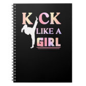 Karate Taekwondo Jiu Jitsu Girl Fighting Fun Notitieboek (Voorkant)