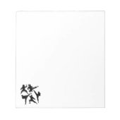 Karate / Taekwondo / judo Notitieblok (Voorkant)