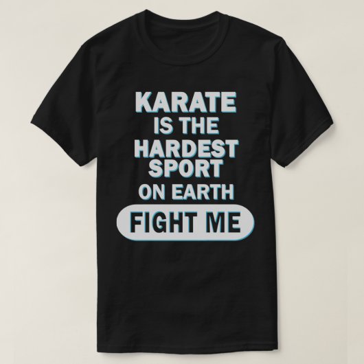 Karate Taekwondo Mannen Judo Martial Arts T-shirt (Design voorkant)