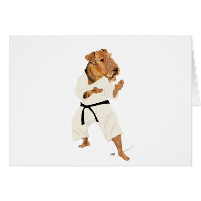 Karate Terrier (Voorkant Horizontaal)