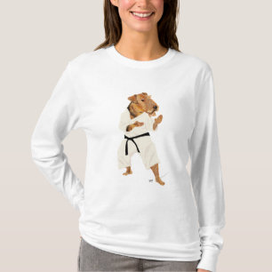 Karate Terrier T-shirt
