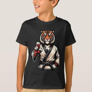 Karate Tijger Fel Discipline Kampioen 1 T-shirt