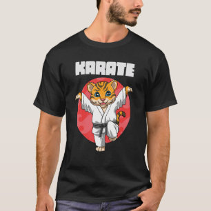 Karate Tijger Kraanvogel Trap T-shirt