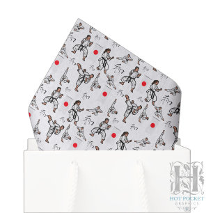 Karate Tissue Papier