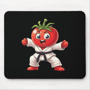 Karate Tomaat Judogi Kracht Grappig Martial Arts D Muismat