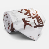 Karate Tournament Poster Stropdas (Opgerold)