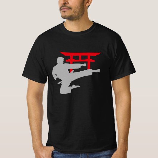 Karate Trap Torii Poort T-shirt (Voorkant)