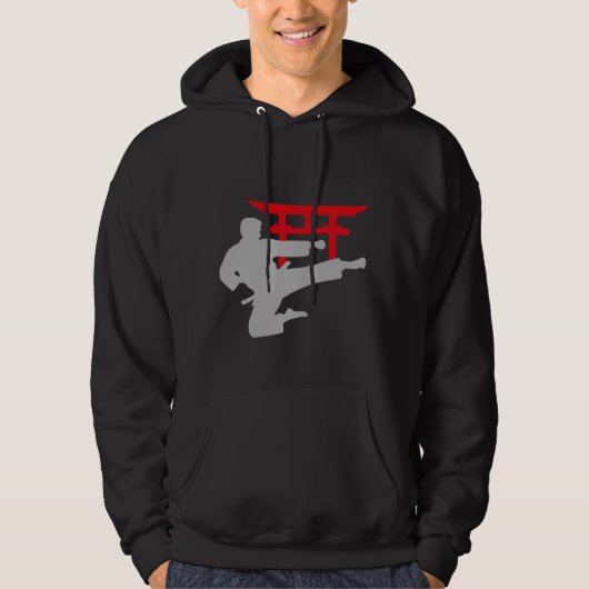 Karate Trapportaal Hoodie (Voorkant)
