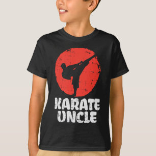 Karate Uncle Fighter Japanese Martial Arts Mannen  T-shirt