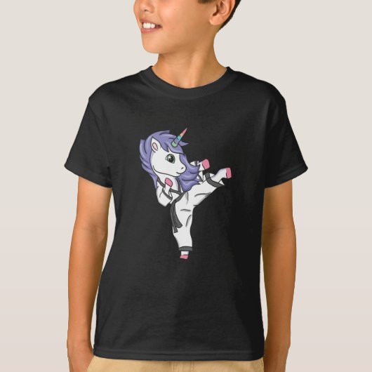 Karate Unicorn - Gift T-shirt (Voorkant)