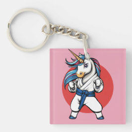 Karate Unicorn The cutest fighter Sleutelhanger