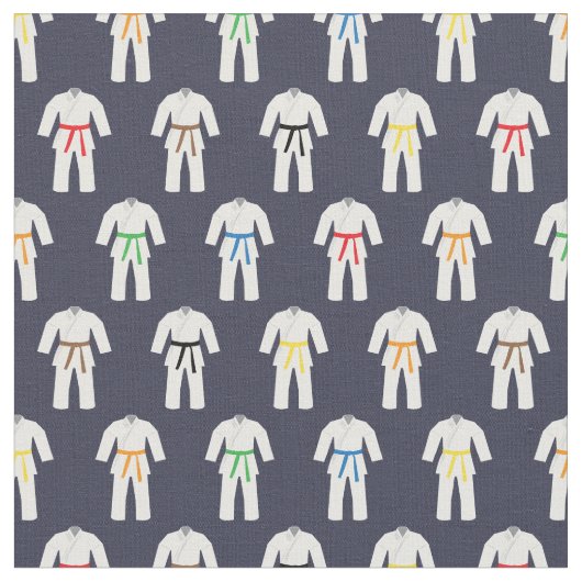 Karate Uniform Martial Arts Patroon Stof (Close Up)