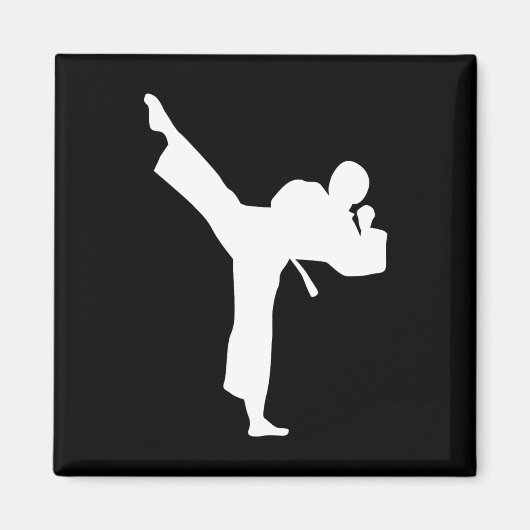 Karate Vechter Magneet (Voorkant)