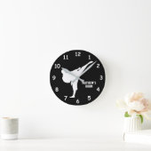 Karate vechtmuur voor vechtkunst in de slaapkamer  ronde klok (Huis)