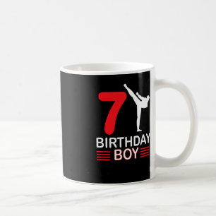 Karate Verjaardag T-shirt Boy Gift Kinder Taekwond Koffiemok