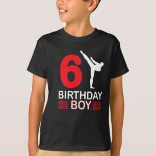 Karate verjaardag T-shirt jongens cadeau kinderen 
