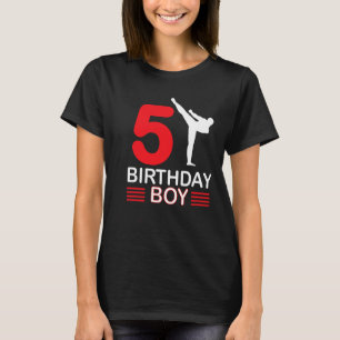 Karate verjaardag T-shirt jongens cadeau kinderen