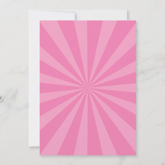 Karate Verjaardagsfeestuitnodiging Kaart (Achterkant)